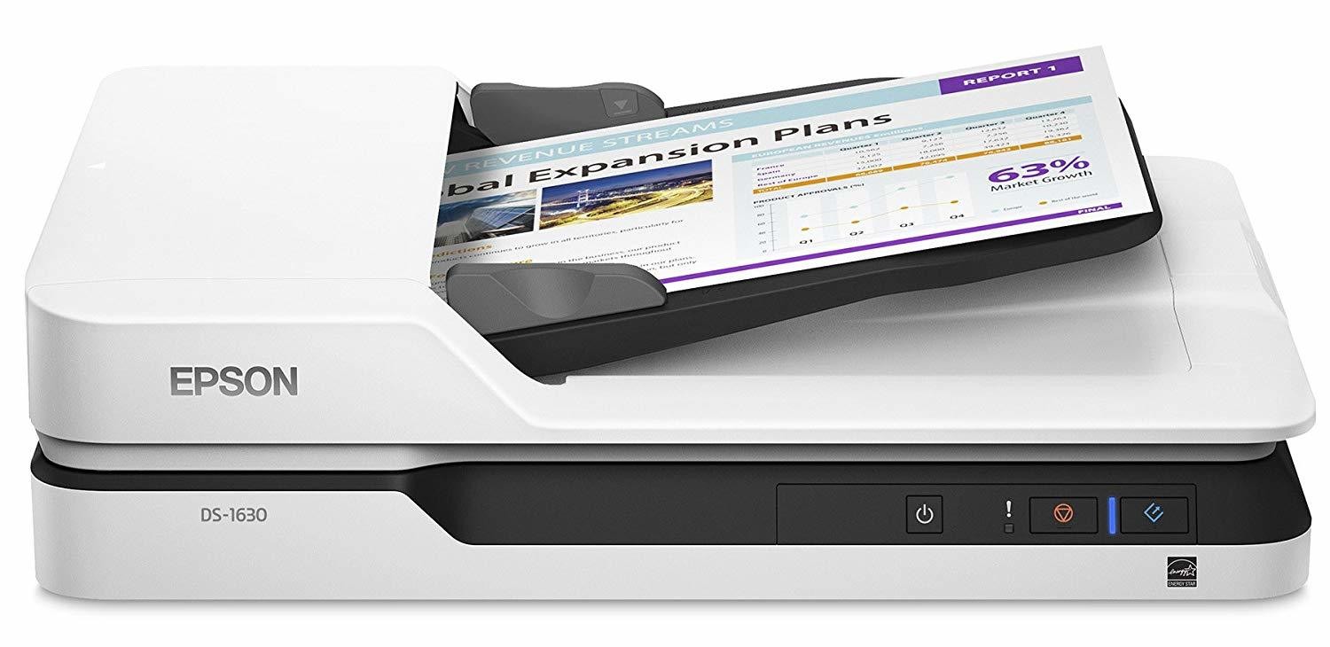 Epson DS-1630 Color Flatbed Scanner With ADF