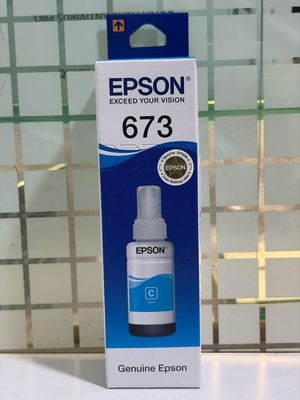 Epson 673 Cyan ink Bottle