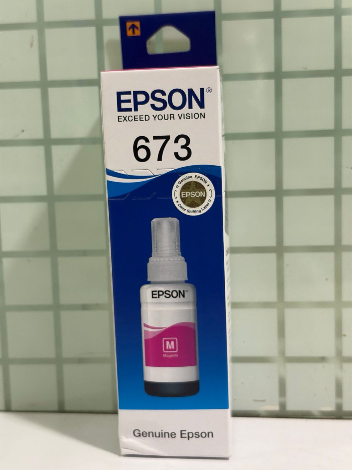 Epson 673 Magenta ink Bottle Epson 673 Magenta ink Bottle