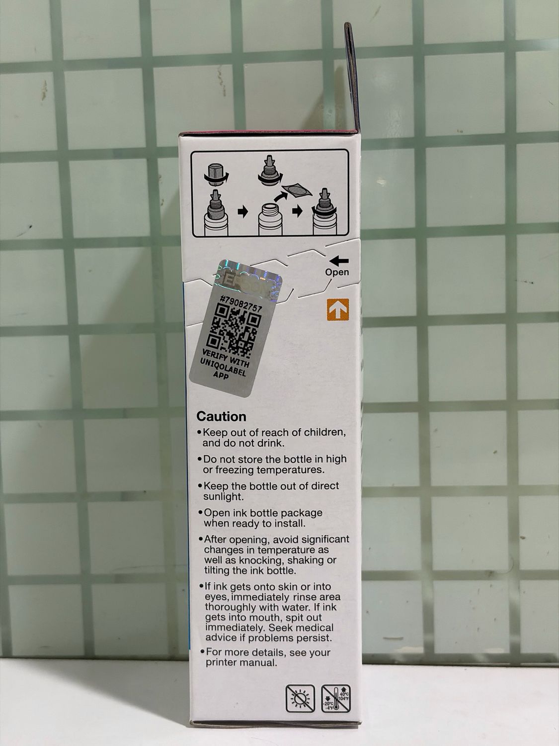 Epson 673 Magenta ink Bottle Epson 673 Magenta ink Bottle