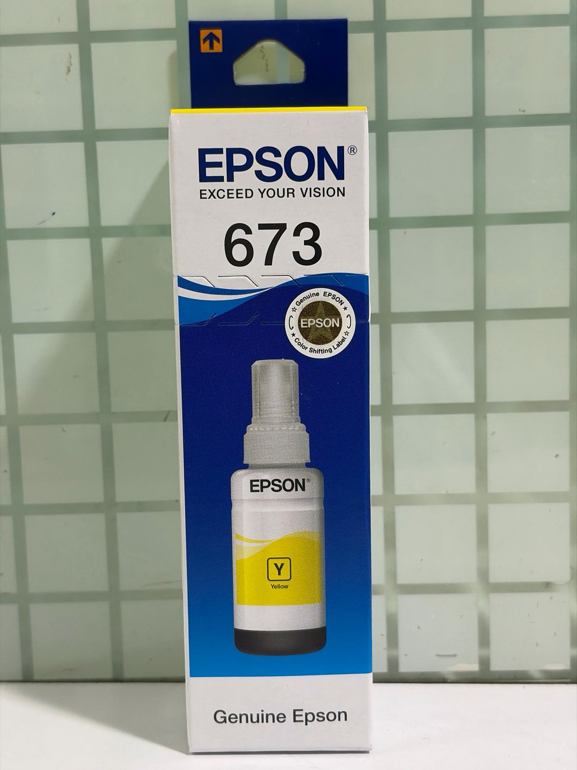 Epson 673 Yellow ink Bottle Epson 673 Yellow ink Bottle