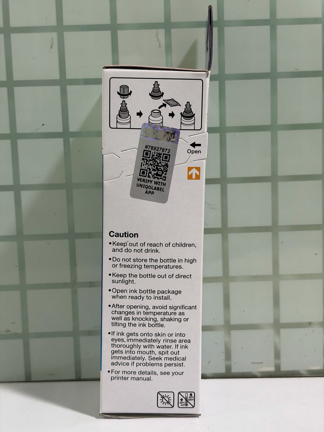 Epson 673 Light Magenta ink Bottle