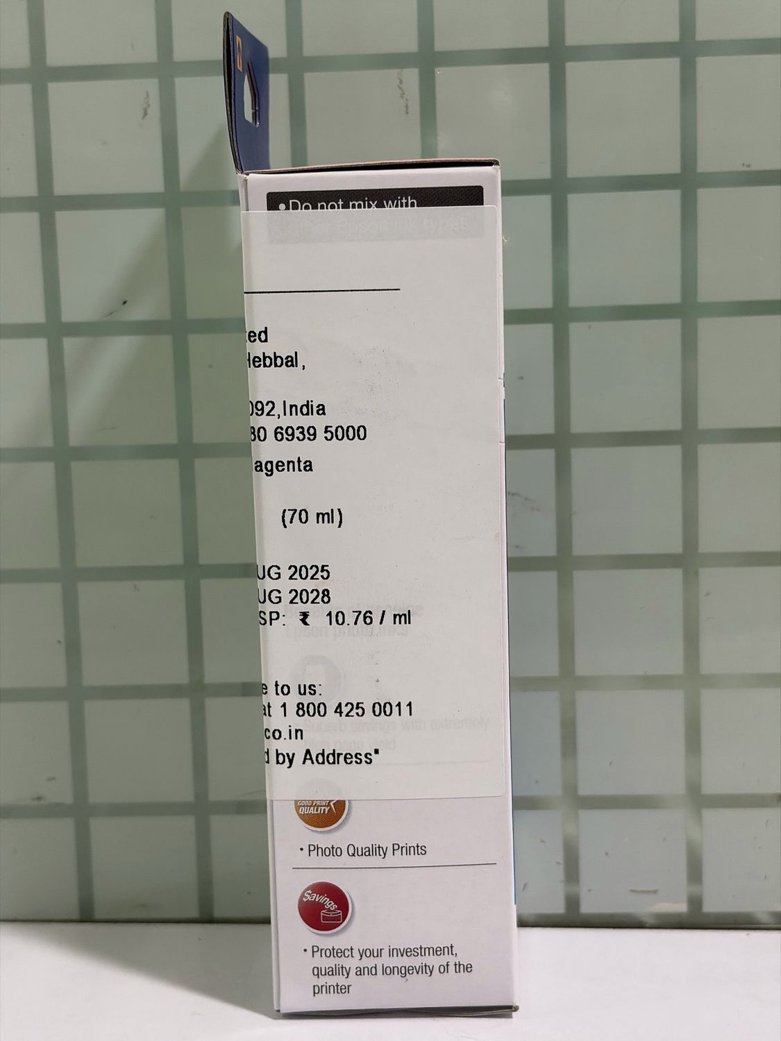 Epson 673 Light Magenta ink Bottle