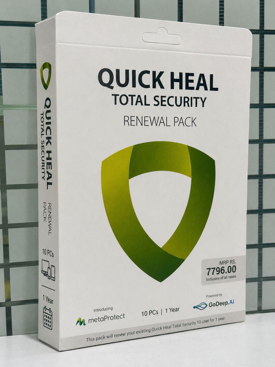 Renewal 10pc 1yr Quick Heal Total Security