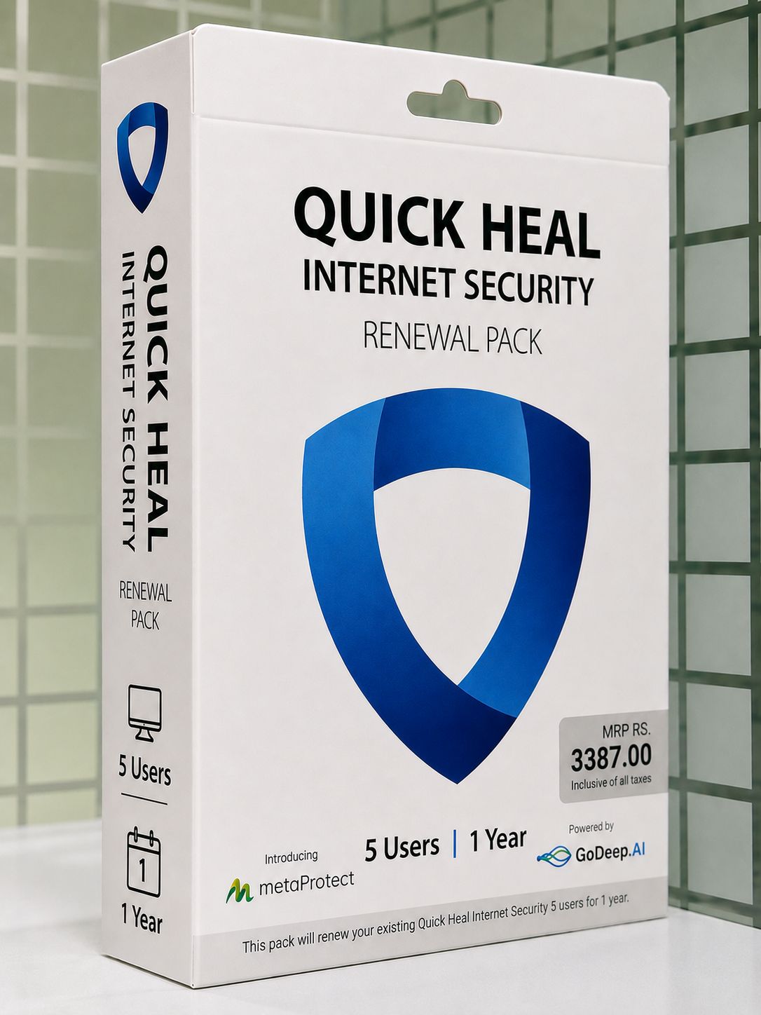 Renewal 5pc 1yr Quick Heal Internet Security
