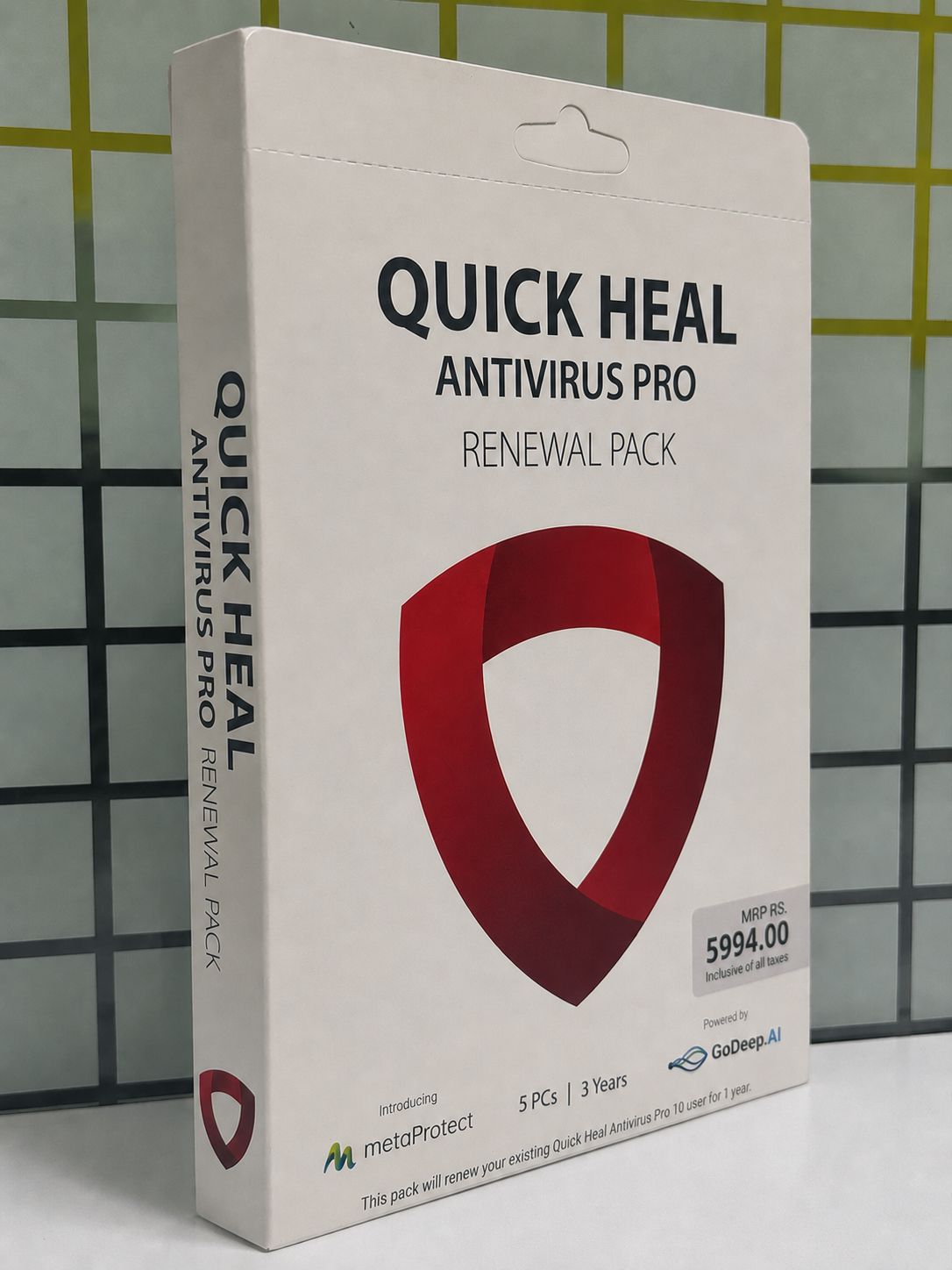 Renewal 5pc 3yr Quick Heal Antivirus Pro