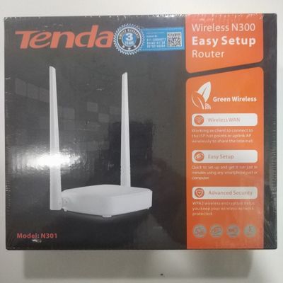 Tenda N301 Wireless-N300 Easy Setup Router Tenda N301 Wireless-N300 Easy Setup Router