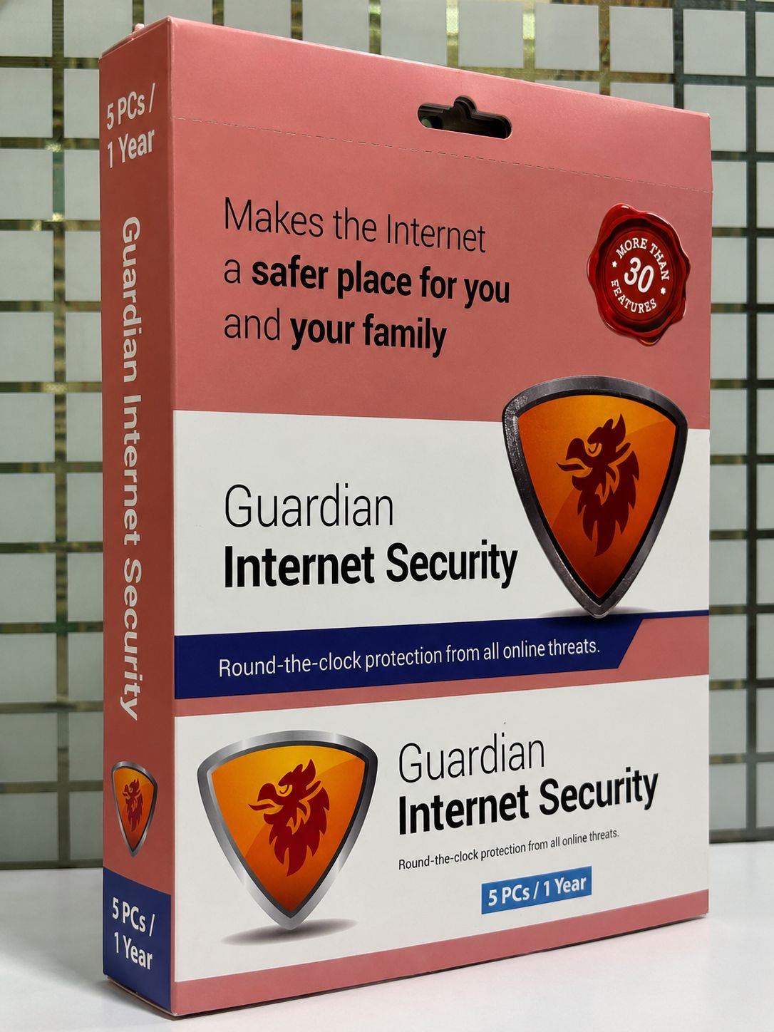 New 5pc 1yr Guardian Internet Security