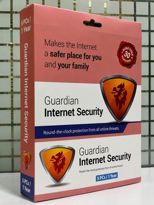 5 User, 1 Year, Guardian Internet Security