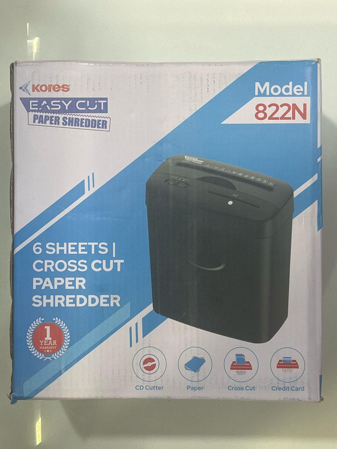 Kores Easy Cut 822N Paper Shredder