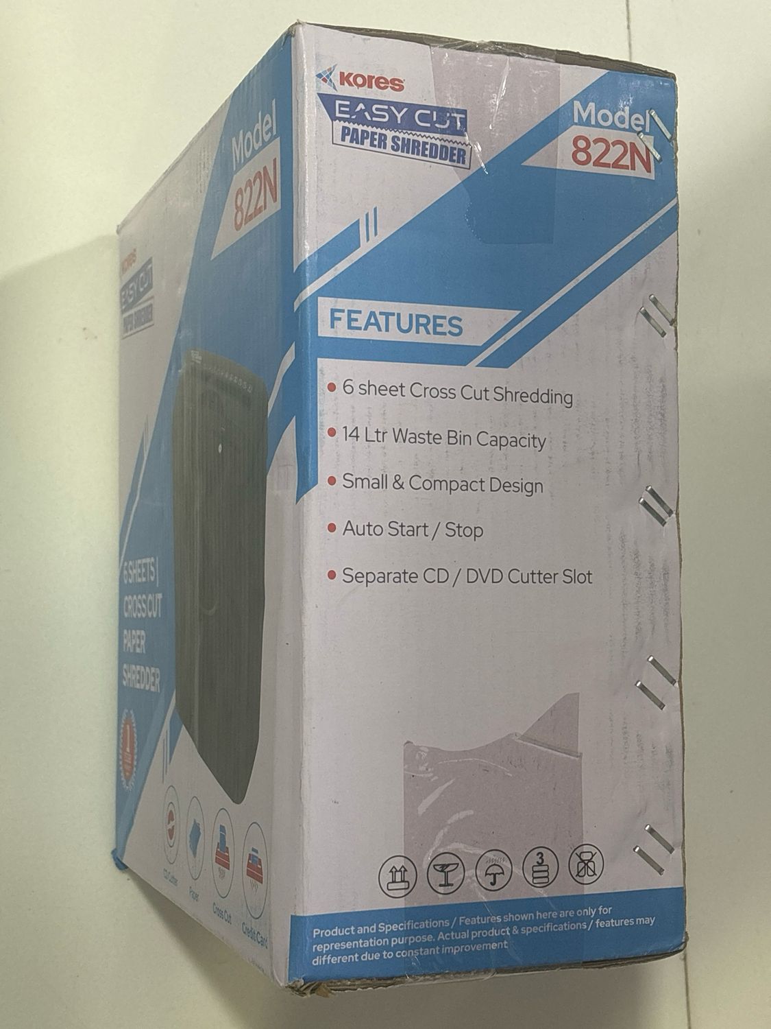 Kores Easy Cut 822N Paper Shredder