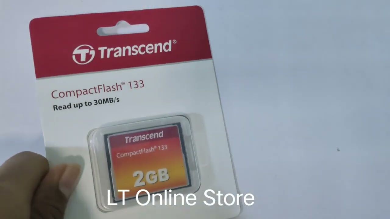 Transcend 2GB Compact Flash 133 Memory Card