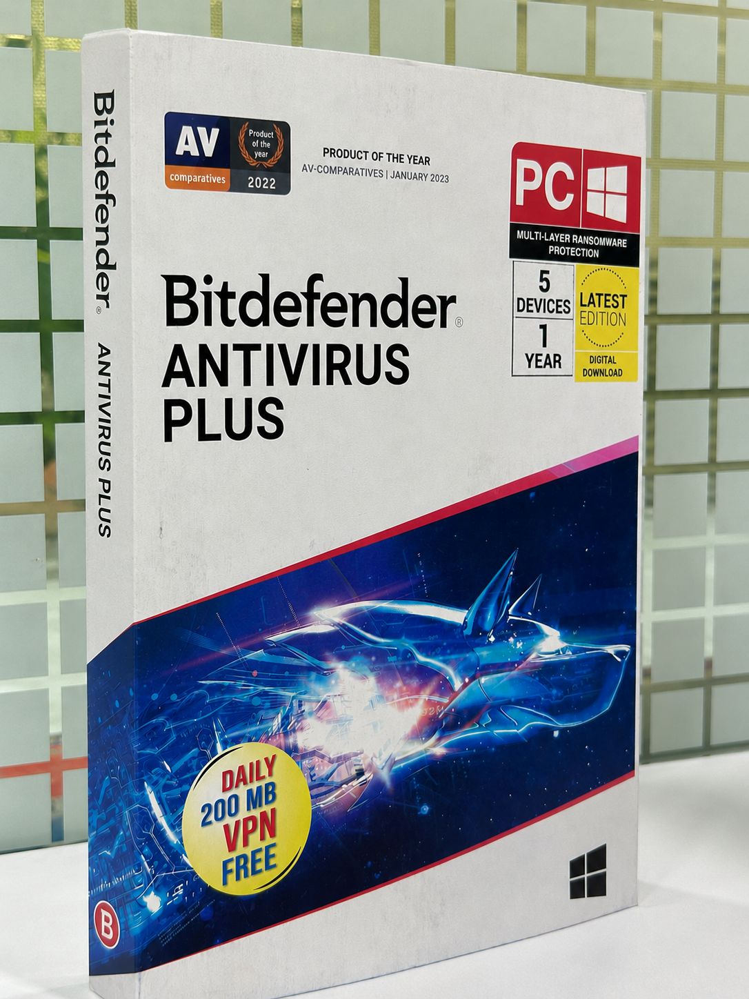 New 5pc 1yr Bitdefender Antivirus Plus (VPN)