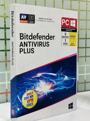 5 User, 1 Year, Bitdefender Antivirus Plus