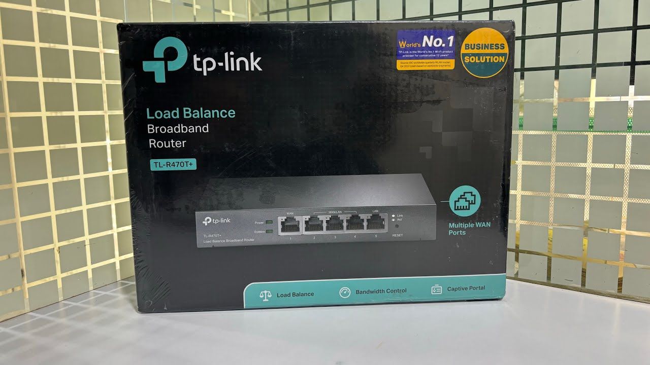 TP-Link R470T+ Load Balance Broadband Router
