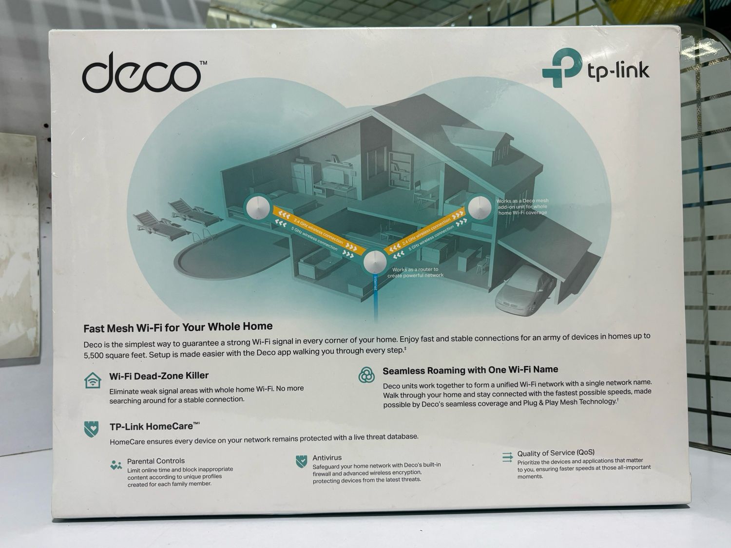 TP-Link Deco M5 Home Wi-fi System Mesh Router, Pack of 3