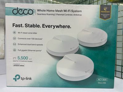 TP-Link Deco M5 Home Wi-fi System Mesh Router, Pack of 3
