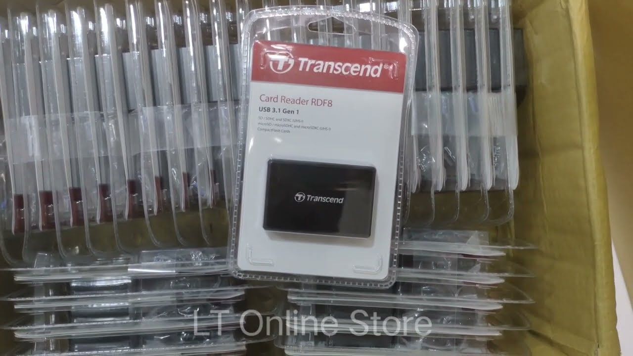 Transcend TS-RDF8K2 USB 3.1 Multi Card Reader