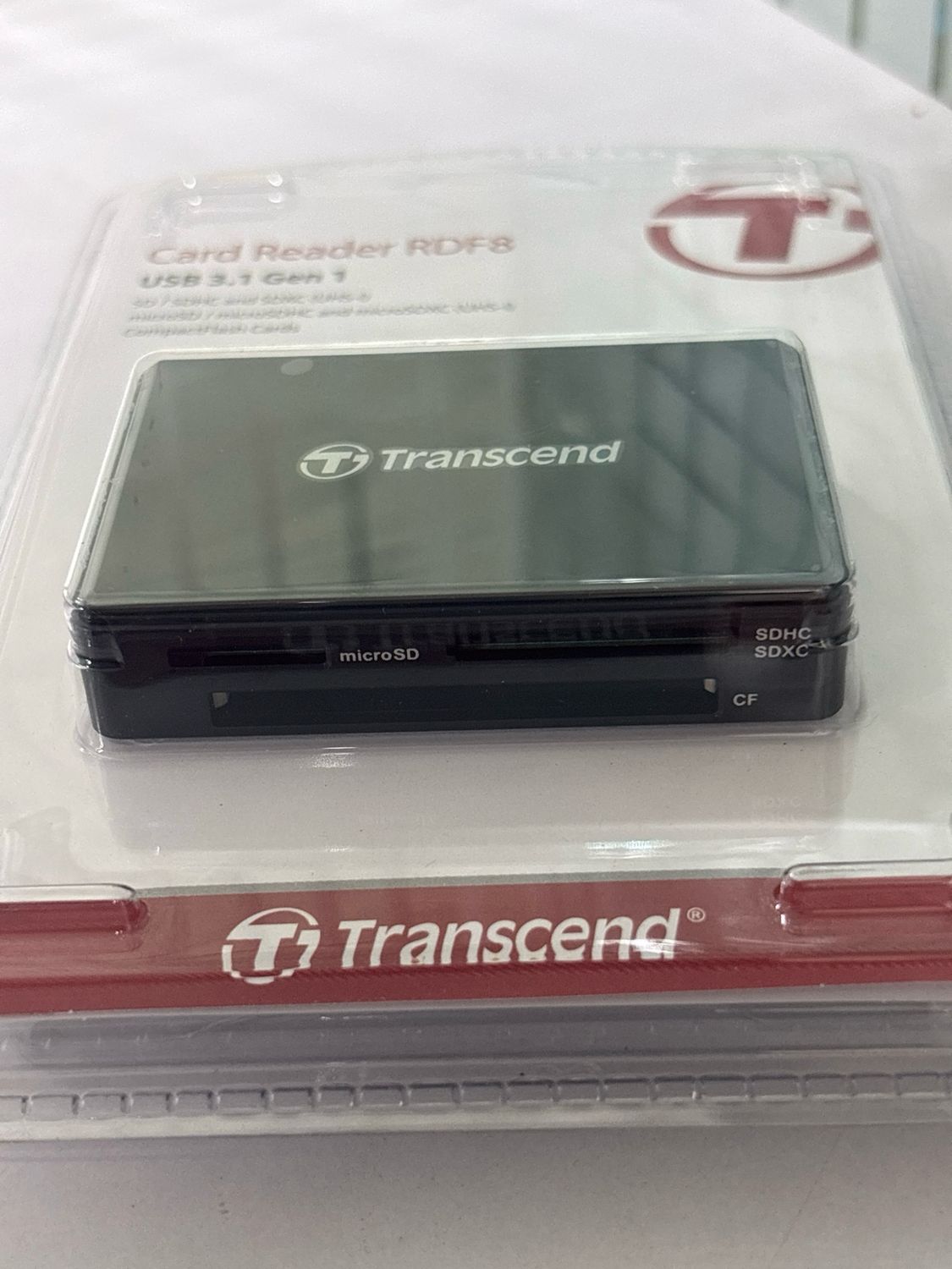 Transcend TS-RDF8K2 USB 3.1 Multi Card Reader