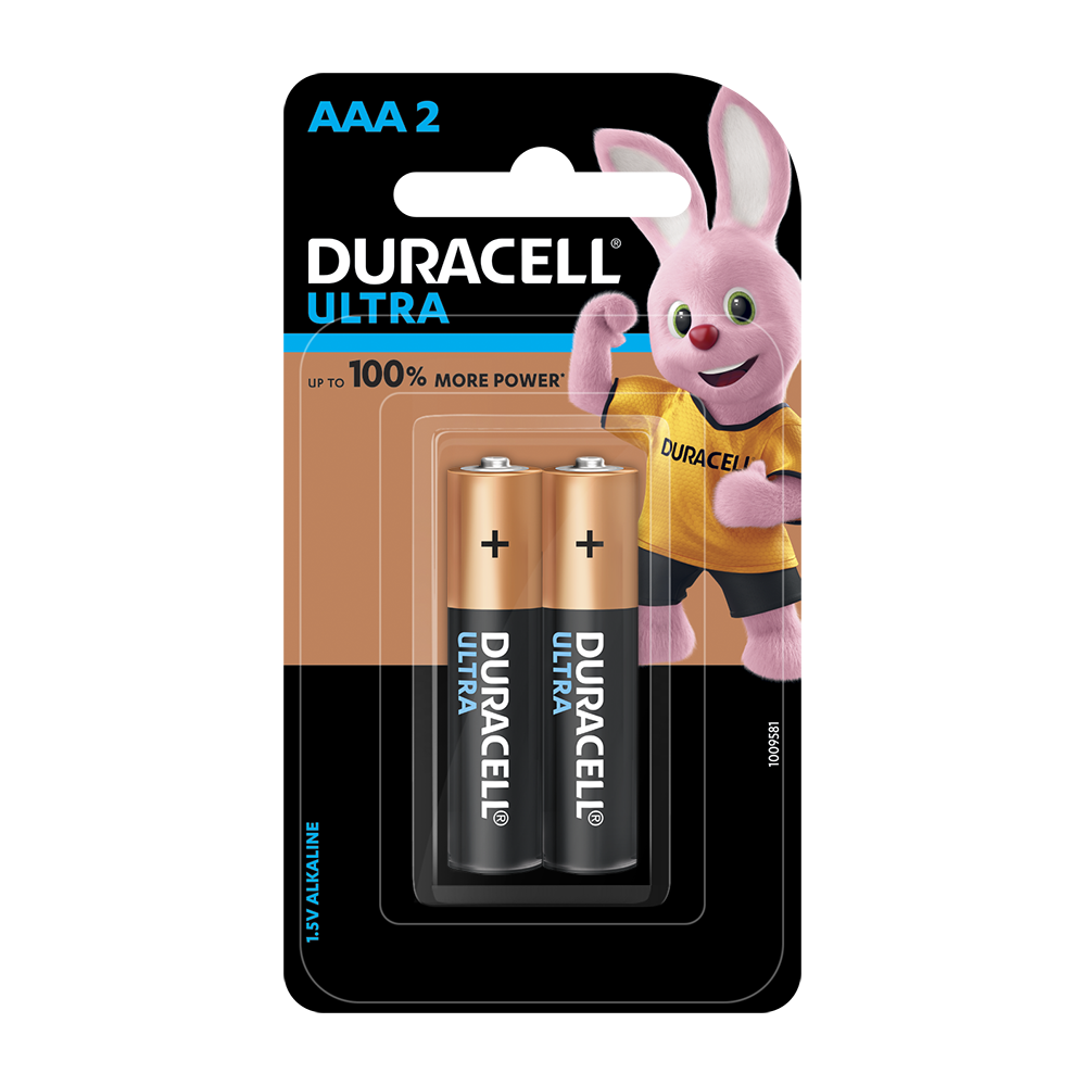 Duracell Ultra AAA, 2 Batteries