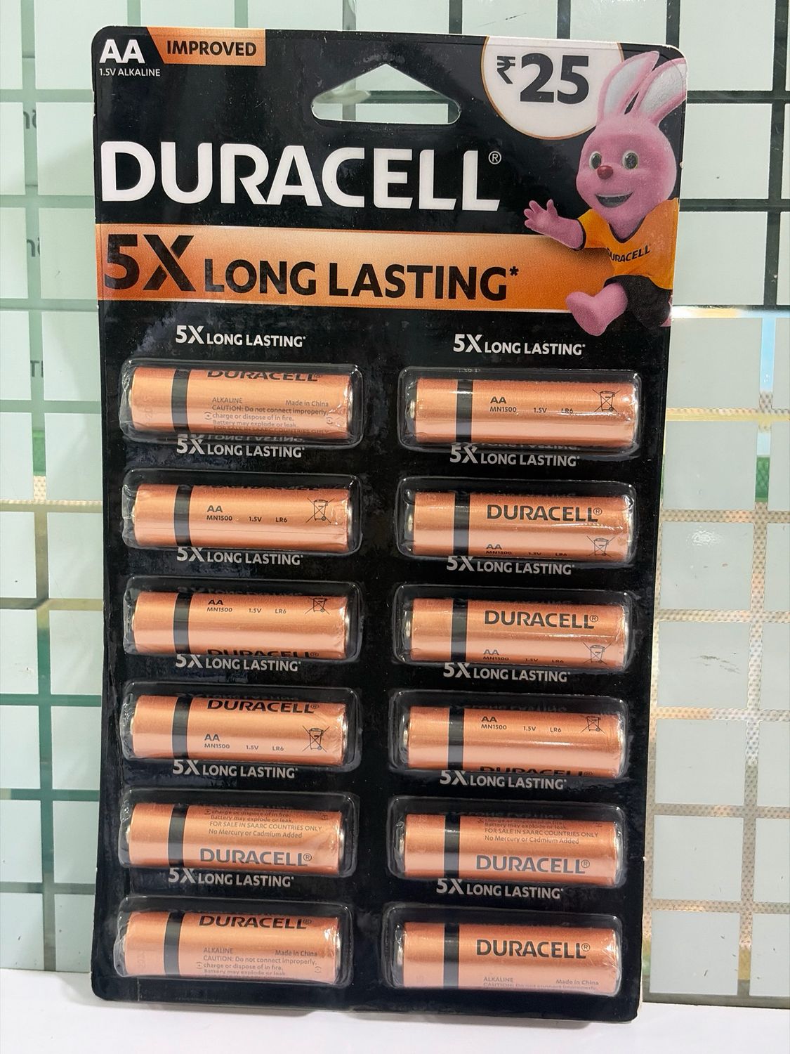 Duracell AA Alkaline 12-Battery
