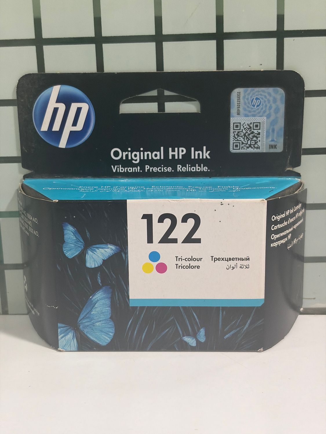 HP 122 Tri-color Ink Cartridge