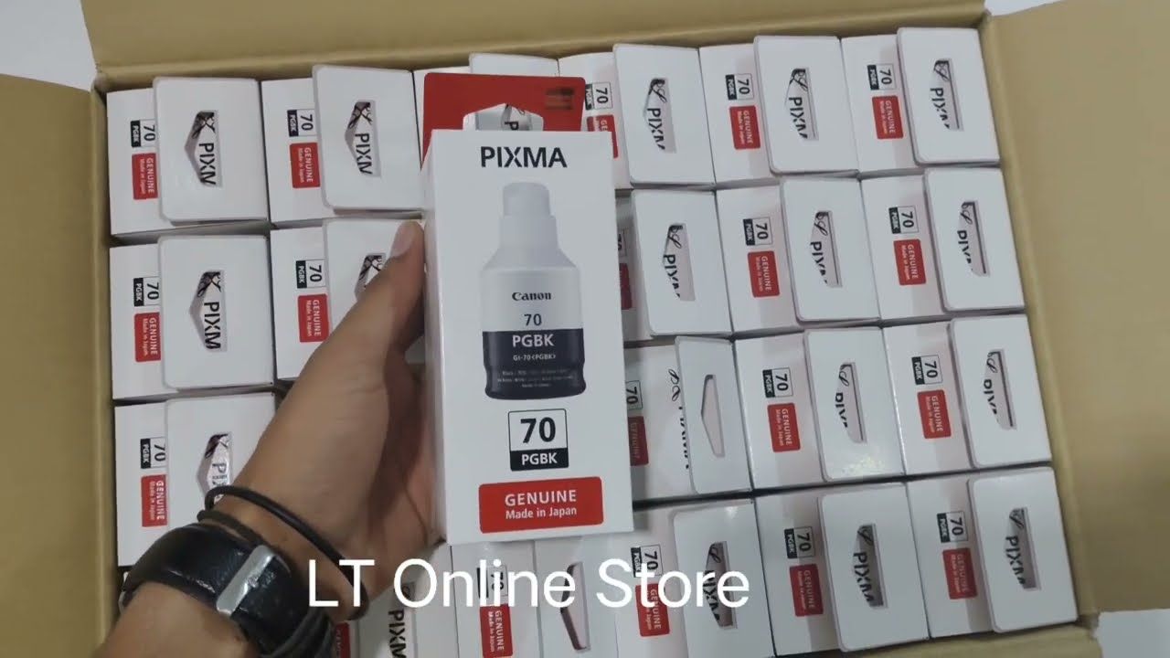 Canon Pixma 70 Black Ink Bottle (G5070, G6070, G7070)
