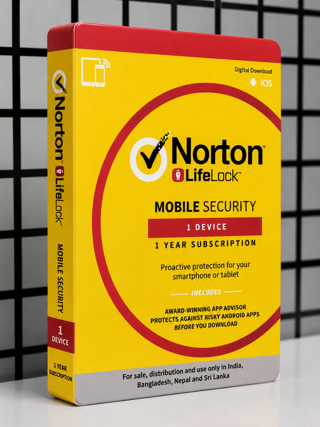 New 1device 1yr Norton Mobile Security