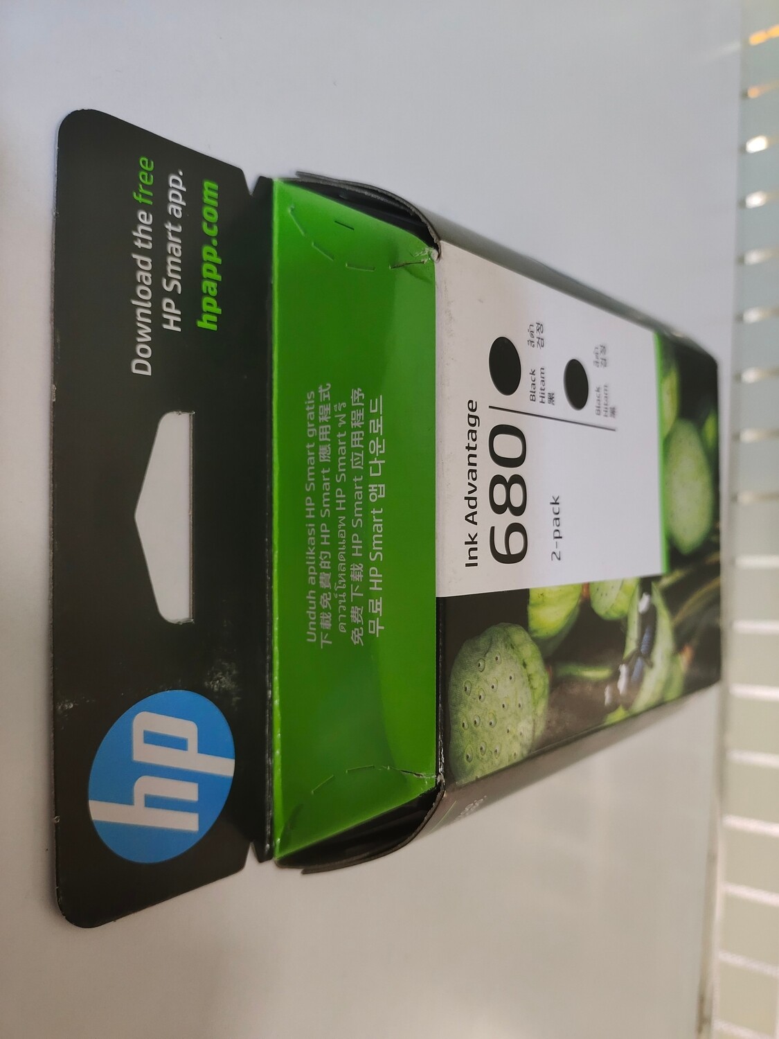 HP 680 Black 2-Pack Ink Cartridge