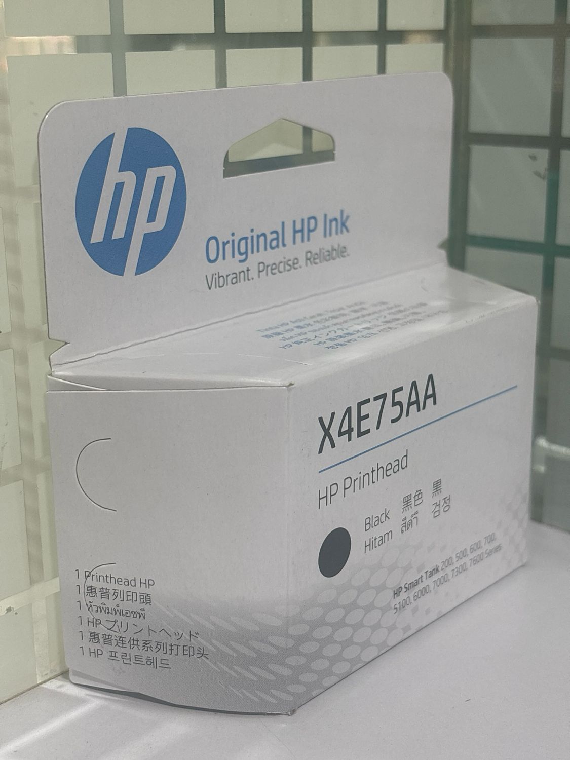 HP X4E75AA Black Printhead For 500, 600 Series