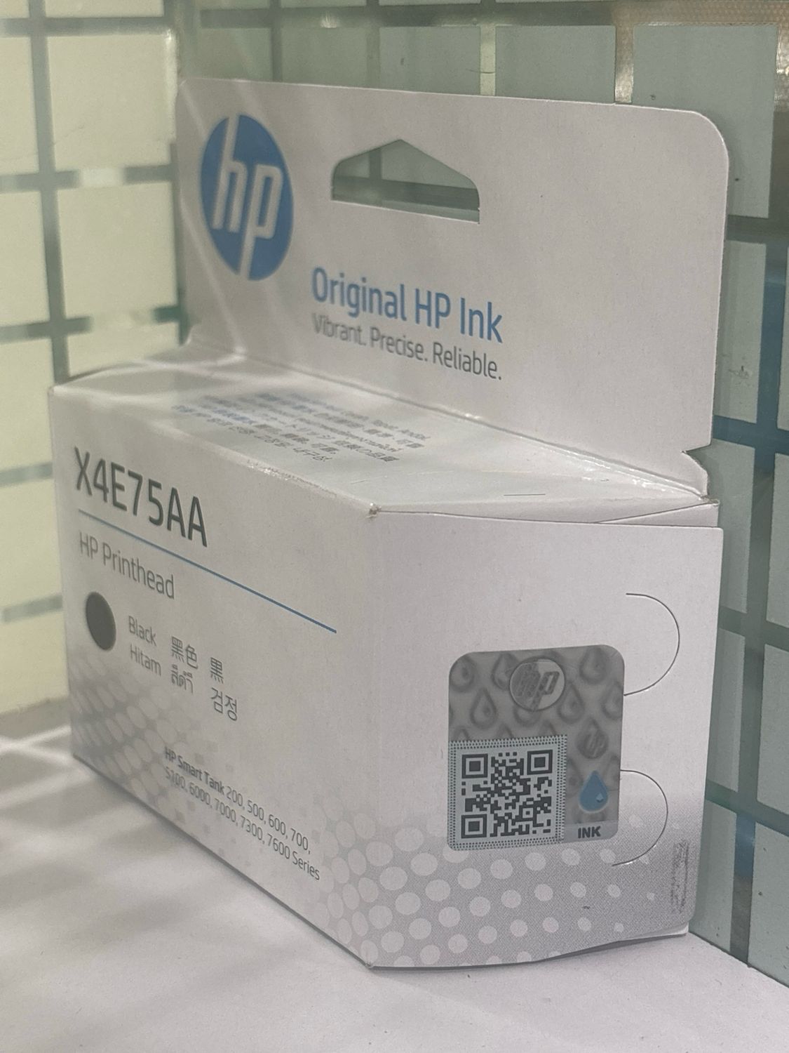 HP X4E75AA Black Printhead For 500, 600 Series