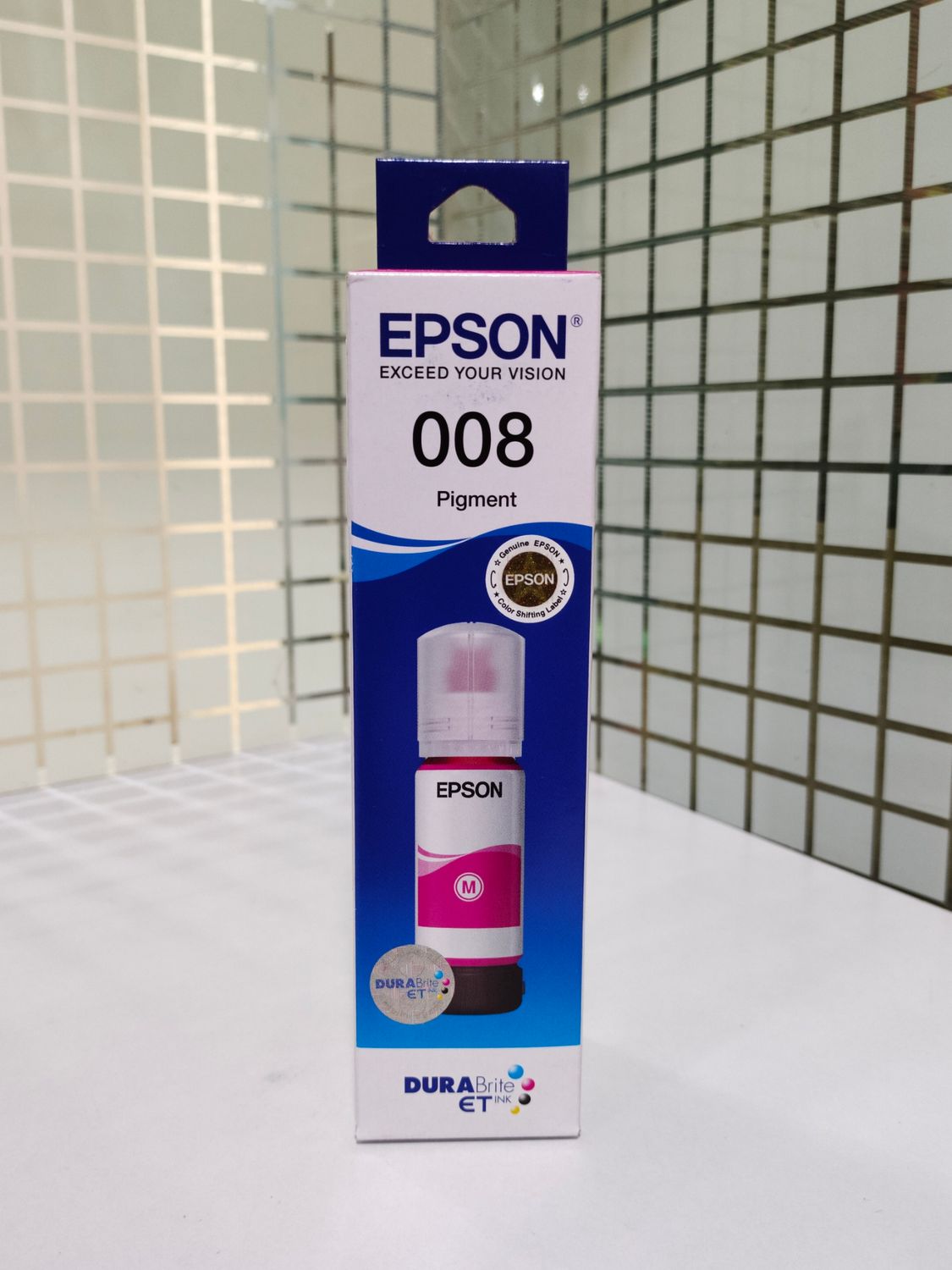 Epson 008 Magenta Ink Bottle, 70ml