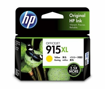 HP Officejet 915xl Yellow Ink Cartridge HP Officejet 915xl Yellow Ink Cartridge