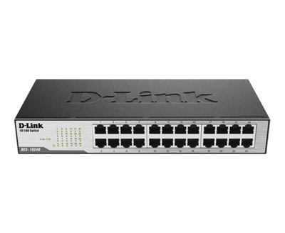 Dlink DES-1024D 24-Port Unmanaged Desktop Switch