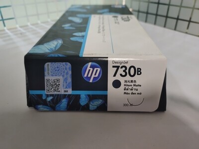 HP 730B 300-ml Matte Black Ink Cartridge (3ED51A)
