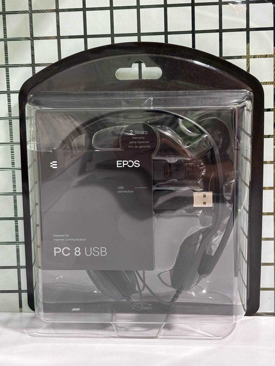 Epos PC 8 Over-Ear USB VOIP Headphone