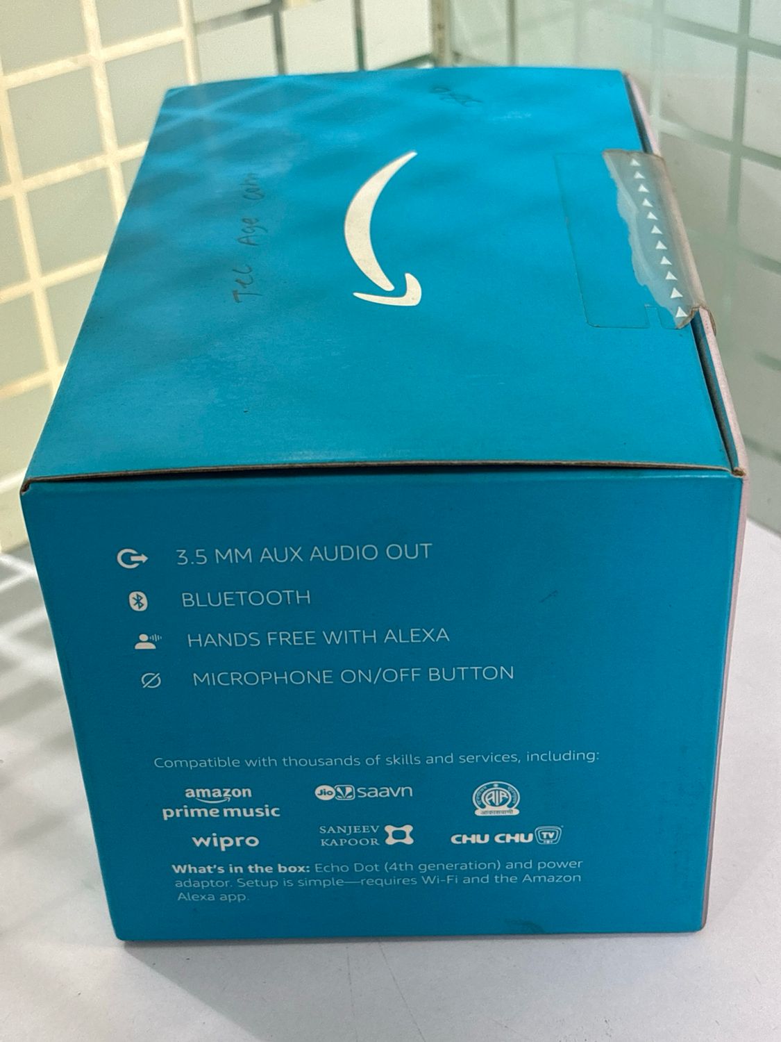 Amazon Echo Dot 4th Gen, Alexa Smart Speaker, Black