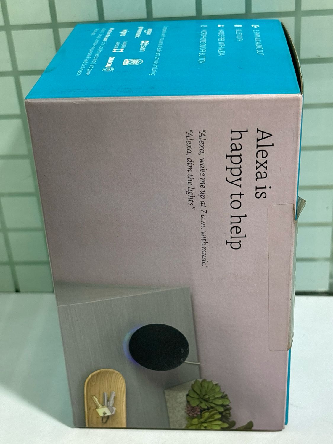 Amazon Echo Dot 4th Gen, Alexa Smart Speaker, Black