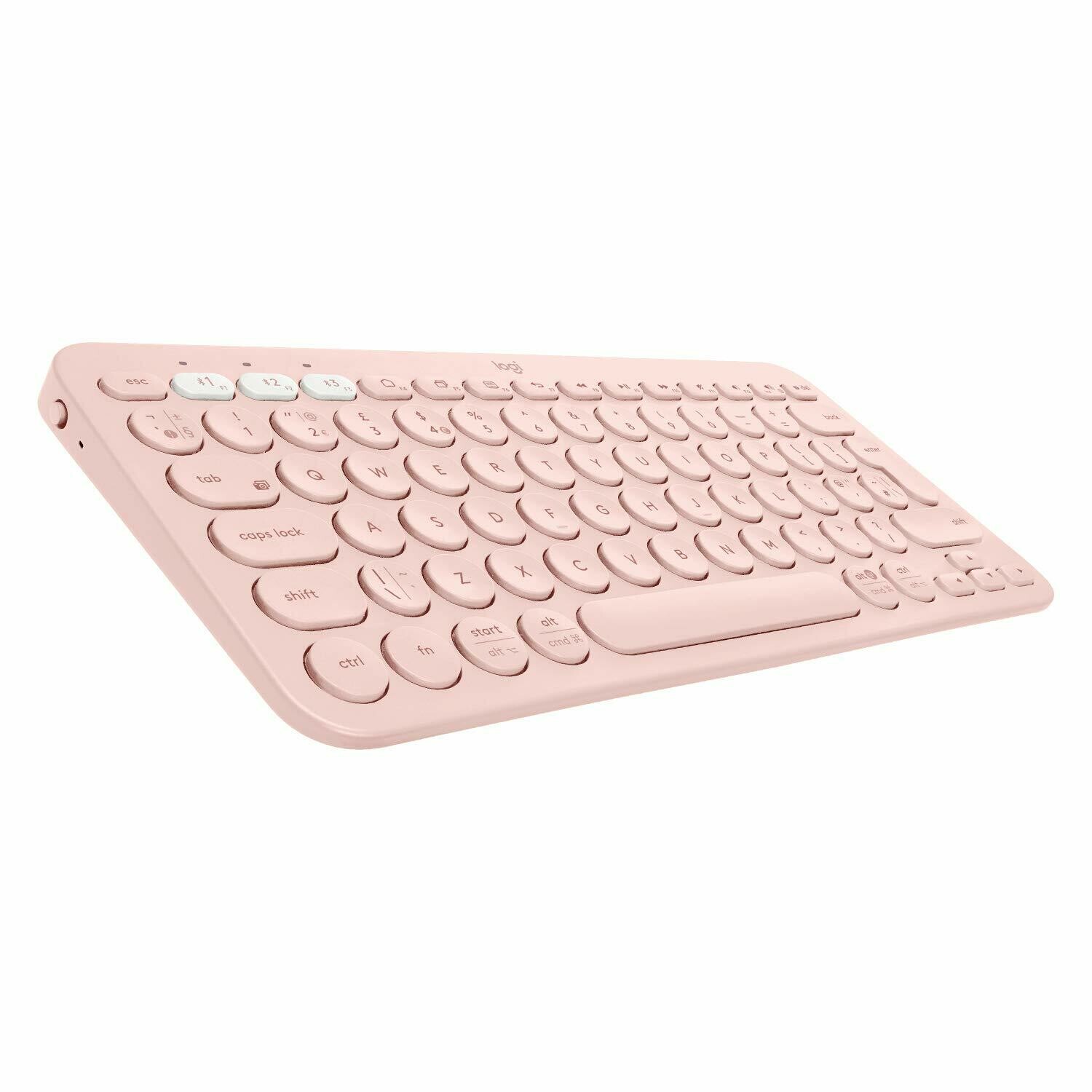 Logitech K380 Wireless Multi-Device Bluetooth Keyboard, Rose Gold Logitech K380 Wireless Multi-Device Bluetooth Keyboard, Rose Gold