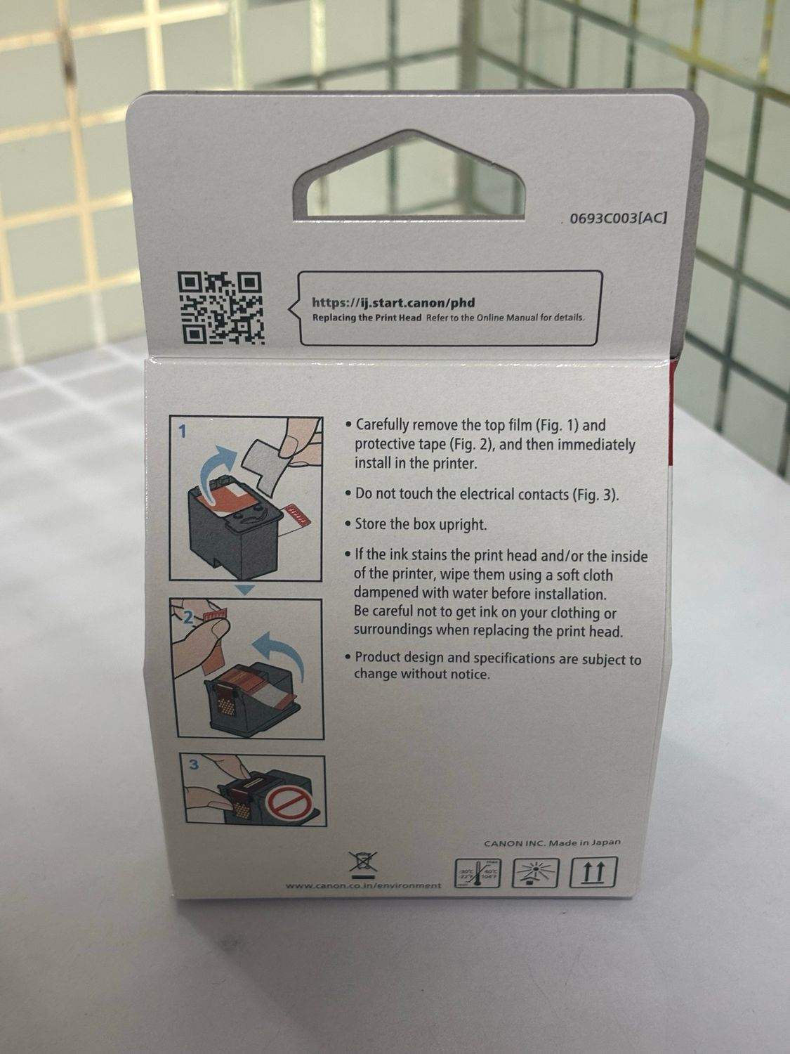 Canon BH-7 Black Printhead