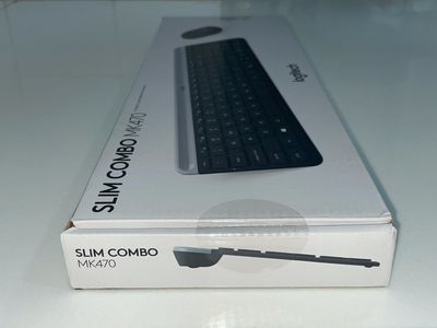 Logitech MK470 Slim Wireless Combo, Graphite