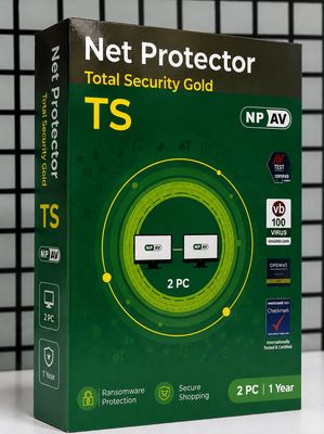 2 User, 1 Year, Net Protector Total Security (NP-AV)