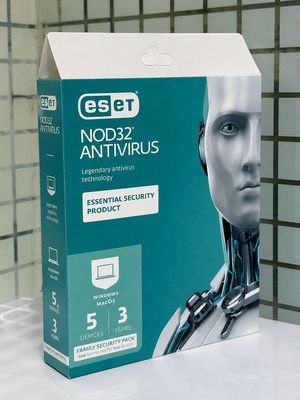 New 5pc 3yr Eset Antivirus NOD32