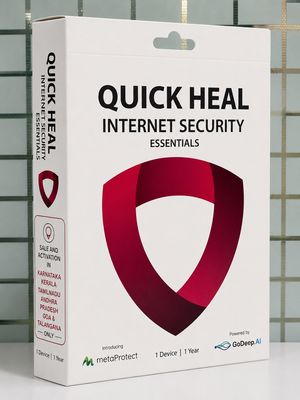 South india 1pc 1year Quick Heal Internet Essentials