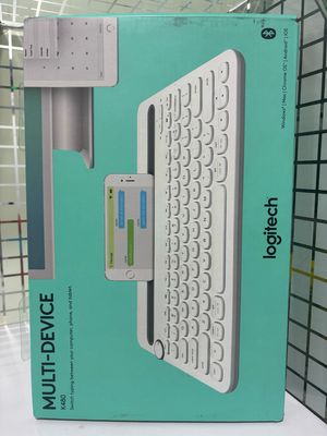 Logitech K480 Wireless Multi-Device Keyboard, White