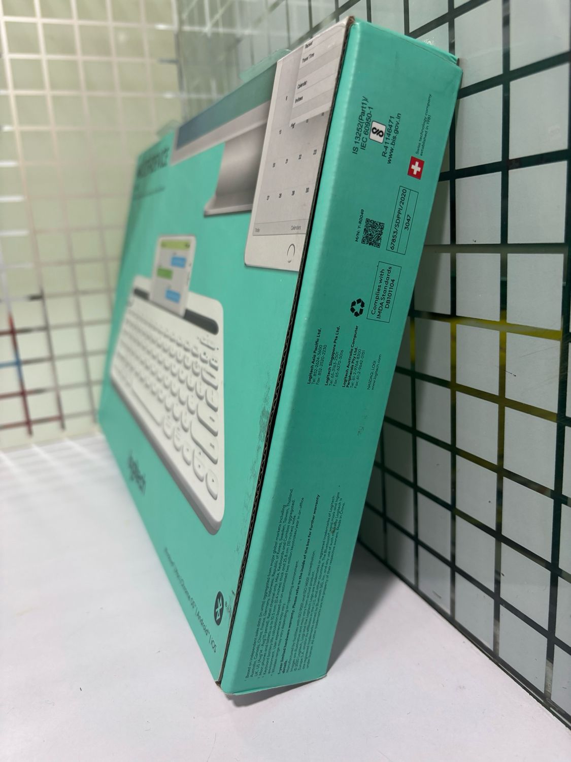 Logitech K480 Wireless Multi-Device Keyboard, White