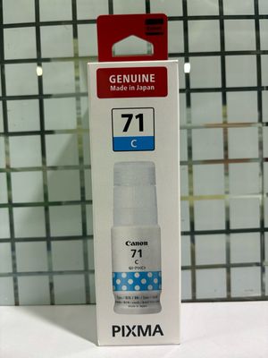 Canon Pixma 71 Cyan Ink Bottle, 70ml
