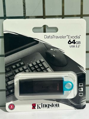 Kingston 64GB Pen Drive 3.2, Exodia