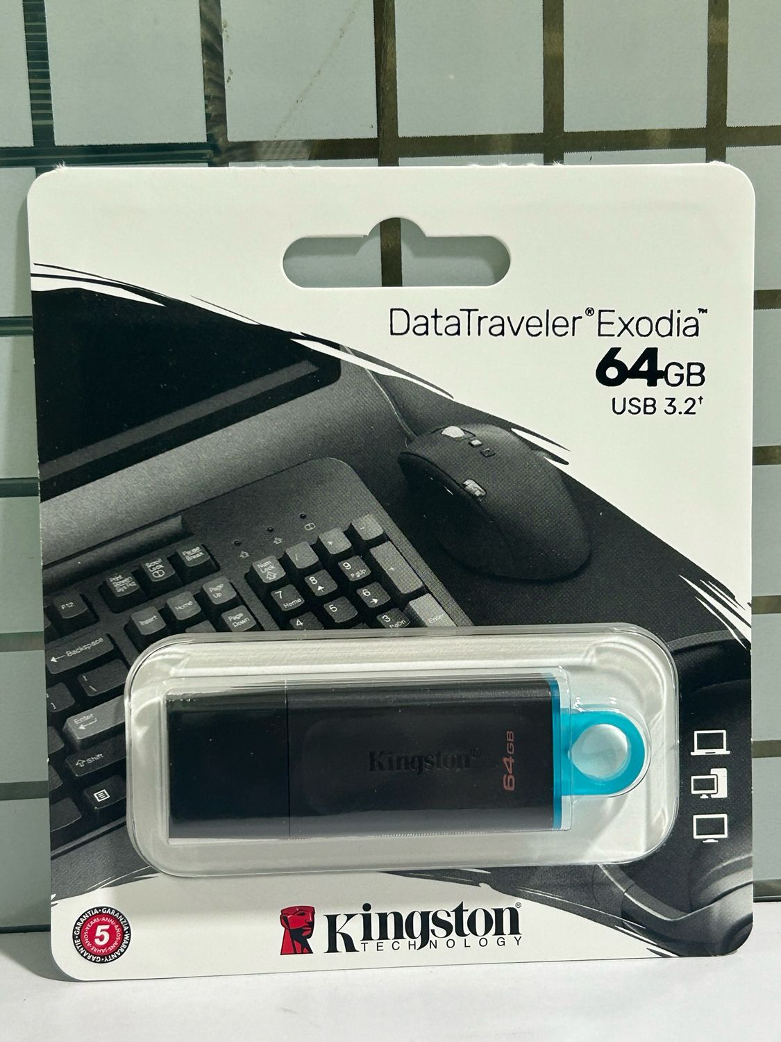 Kingston 64GB Pen Drive 3.2, Exodia