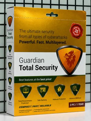 2 User, 1 Year, Guardian Total Security